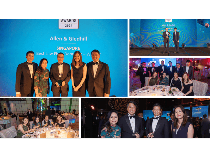 Allen & Gledhill Named Best Law Firm In Singapore At The FinanceAsia ...